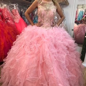Pink Dress Quinceañera